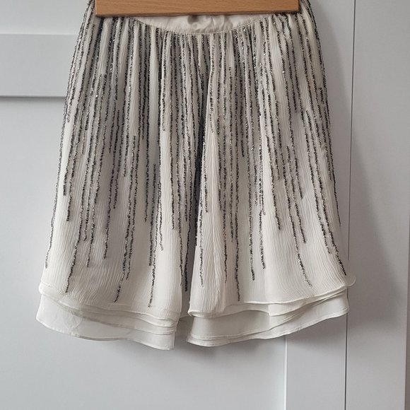 Vintage silk Club Monaco skirt - Picture 3 of 4